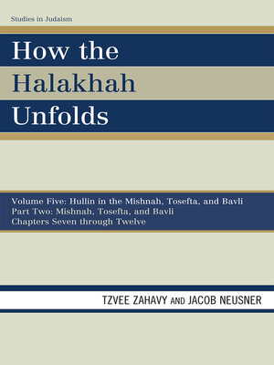 cover image of How the Halakhah Unfolds